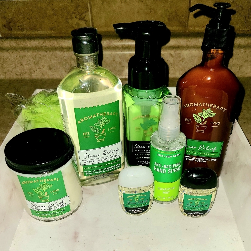 Eucalyptus Spearmint Bath and Body Stress Relief